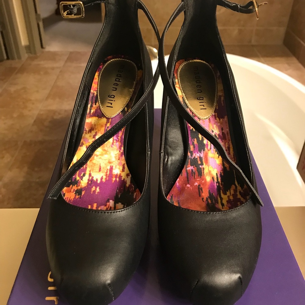 Black heels